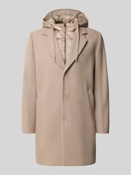 Regular Fit Mantel mit Reverskragen Modell 'Malcom' von Antony Morato Beige - 1