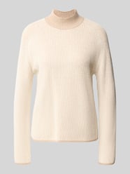 relaxed fit pullover van katoenmix van Tom Tailor Beige - 14
