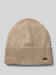 Mütze aus Woll-Kaschmir-Mix Modell 'Laris_hat' von BOSS Beige - 17