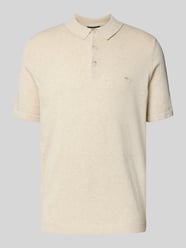 Koszulka polo o kroju regular fit z imitacji dzianiny od Fynch-Hatton - 44