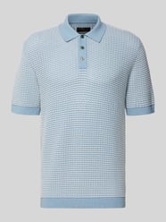 Regular Fit Poloshirt in Strick-Optik Modell 'Kingsley' von JACK & JONES Premium - 36