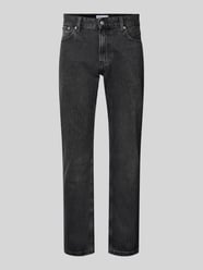 Straight Fit Jeans im 5-Pocket-Design Modell 'AUTHENTIC' von Calvin Klein Jeans Schwarz - 2