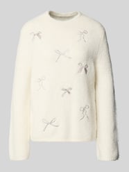 Sweter z dzianiny o kroju regular fit z dodatkiem wełny od s.Oliver BLACK LABEL - 32