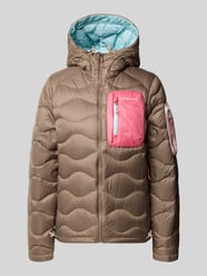 Steppjacke mit Reißverschlusstaschen Modell 'HELIUM' von Peak Performance Beige - 10