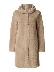 Wendemantel aus Teddyfell von camel active Beige - 5