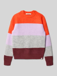 Strickpullover im Colour-Blocking-Design von Garcia - 28