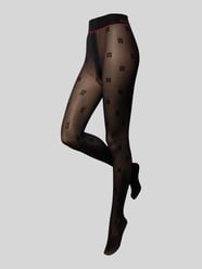 30 DEN Strumpfhosen mit Label-Print von HUGO - 20