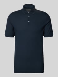 Koszulka polo o kroju slim fit z fakturowanym wzorem od bugatti - 33