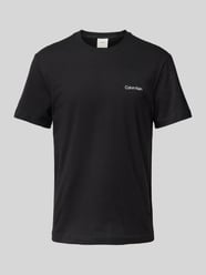 T-Shirt mit Label-Print von CK Calvin Klein - 3