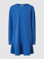 Sweatjurk met volantzoom  van edc By Esprit Blauw / turquoise - 47