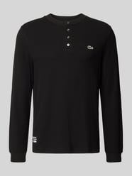 Regular Fit Langarmshirt aus reiner Baumwolle von Lacoste - 21