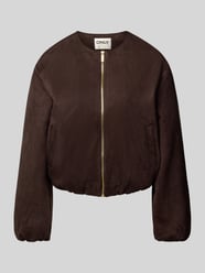 Regular fit kunstleren jack in de look van suède model 'STINA' van ONLY - 23