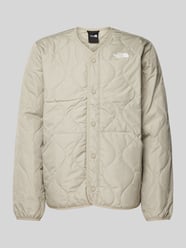 Steppjacke mit Label-Print Modell 'AMPATO' von The North Face Grau - 48