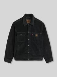 relaxed fit truckerjack van katoen met cordstructuur van Levi's® - 37