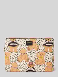 Laptoptasche mit Label-Detail von WOUF Beige - 45