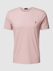 T-shirt met streepmotief, model 'PIMA' van Polo Ralph Lauren Roze - 35