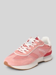 Low Top Sneaker aus echtem Rindsleder von Marc O'Polo Pink - 22
