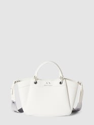 Torba tote z detalami z logo model ‘WAVE’ od ARMANI EXCHANGE Biały - 39