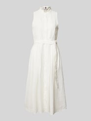 Midi-jurk met strikceintuur van Tommy Hilfiger - 5