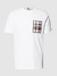 T-shirt z naszywką z logo od Tommy Hilfiger - 35