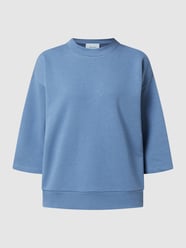 Sweatshirt mit überschnittenen Schultern Modell 'Mikia' von Minus Blau - 25