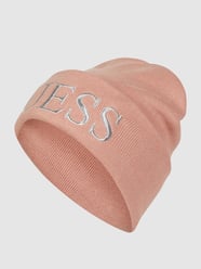 Beanie mit Logo von Guess Pink - 17