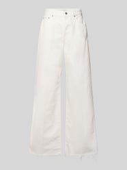Jeansy z szerokimi nogawkami z czystej bawełny od Calvin Klein Jeans - 7