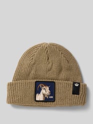 Beanie mit Motiv-Patch Modell 'THE HIM BEANIE' von GOORIN BROS. Beige - 3