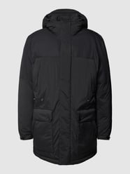 Parka mit Pattentaschen Modell 'Camiano' von BOSS Grau / Schwarz - 45