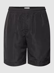 Shorts im Batik-Look Modell 'GRAPHIC WOVEN SHORT' von Calvin Klein Jeans Schwarz - 48