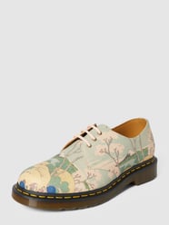 Veterschoenen met all-over print, model 'Met Multi Fuji' van Dr.Martens Blauw / turquoise - 20