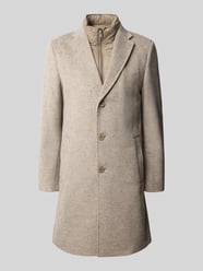 Mantel mit herausnehmbarer Steppweste Modell '8249 COLE' von Christian Berg Men Beige - 41