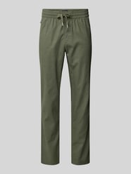 Regular Fit Leinenhose mit elastischem Bund Modell 'barton' von Matinique - 10