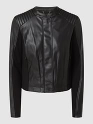Bikerjacke in Leder-Optik  von Guess Schwarz - 28