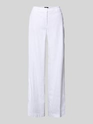 Leinenhose mit Eingrifftaschen Modell 'ADRIENNE' von CAMBIO - 36