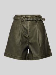 Shorts mit Gürtel Modell 'HALLIHEIDI' von Only Grün - 45