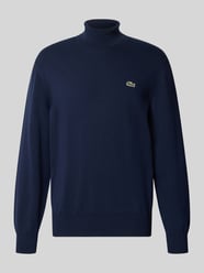 sweter z czystej bawełny o kroju regular fit od Lacoste - 2