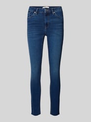 Slim Fit Jeans im 5-Pocket-Design Modell 'ISA' von Mango Blau - 33