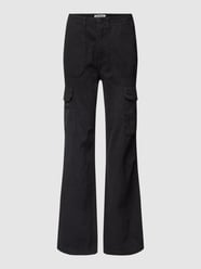 Cargohose mit aufgesetzten Eingrifftaschen Modell 'MALFY' von Only Schwarz - 37