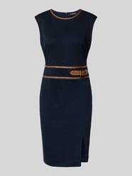 Knielange kokerjurk met ronde hals, model 'KIRENA' van Lauren Ralph Lauren - 44