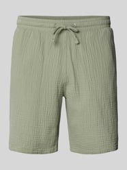Korte broek met structuurpatroon model 'AIDEN' van JACK & JONES - 34