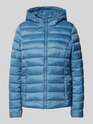 Regular Fit Steppjacke mit Kapuze von Jake*s Casual Blau - 40