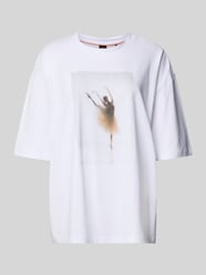 Regular fit T-shirt van katoenmix, model 'C_EBOYS_1' van BOSS Orange - 20