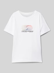 T-Shirt mit Label-Print Modell 'CALMA' von Jack & Jones - 11