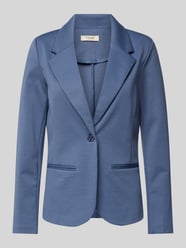 Blazer mit Paspeltaschen von Fransa Blau - 17