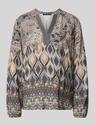 Relaxed fit tuniekblouse van pure viscose, model 'September' van Betty Barclay - 4