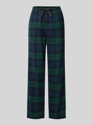 Regular Fit Pyjama-Hose mit Tunnelzug von Jake*s Casual Blau - 2