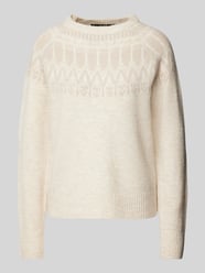 Norweger Pullover Modell 'SIMONE' von Vero Moda Beige - 22