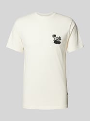 T-shirt met ronde hals, model 'HOUSE' van Forét - 3