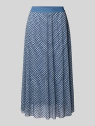 A-Linien Midi-Rock aus Mesh im Allover-Look von Smith and Soul - 38